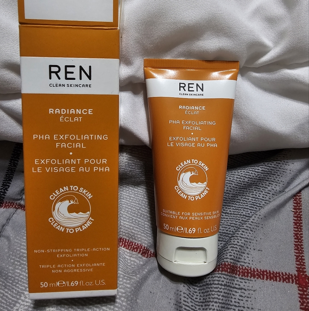 Ren Skincare PHA exfoliating facial
